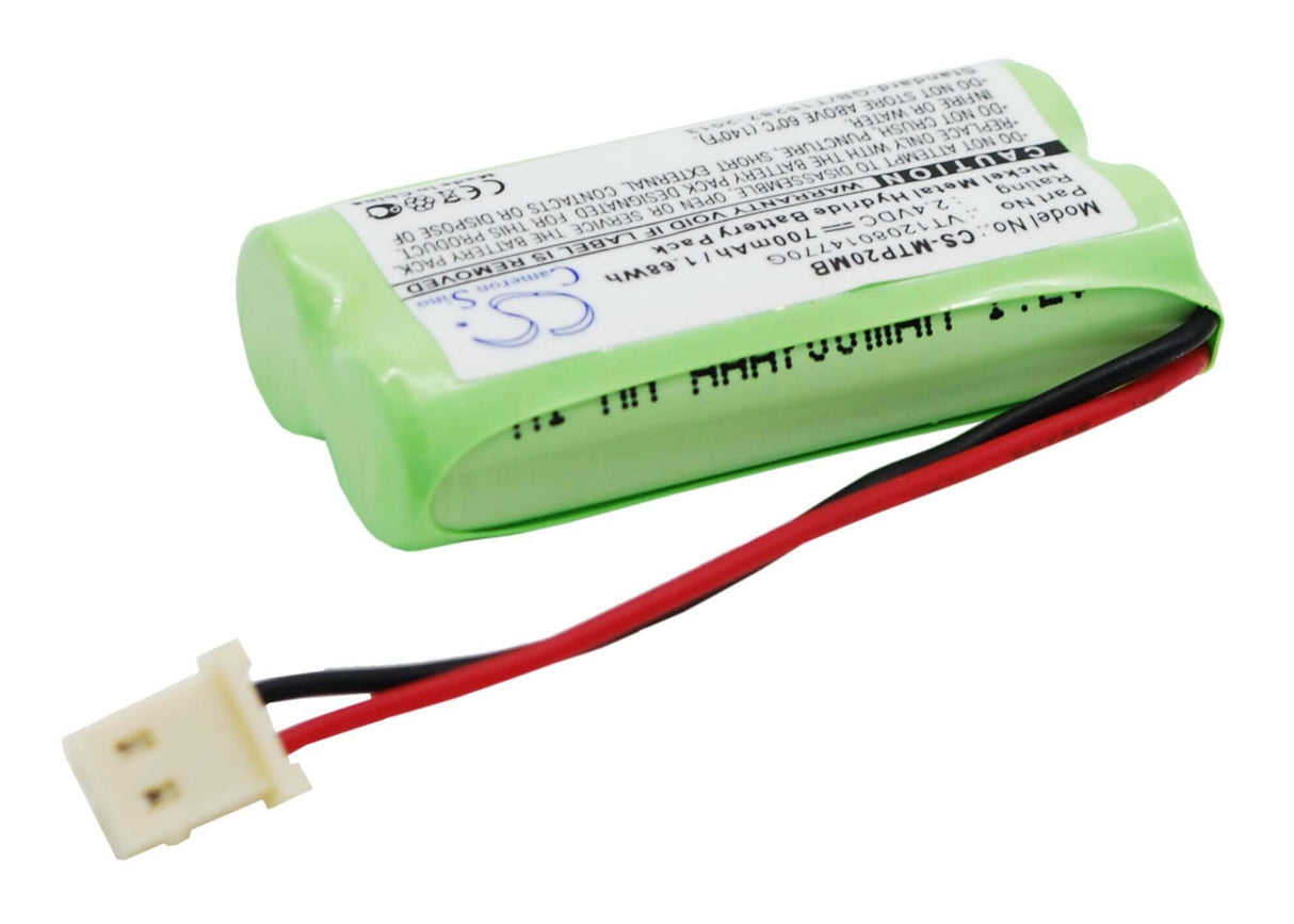 Babyphone Battery For Motorola, Mbp20 2.4v, 700mah - 1.68wh BabyPhone Cameron Sino Technology Limited