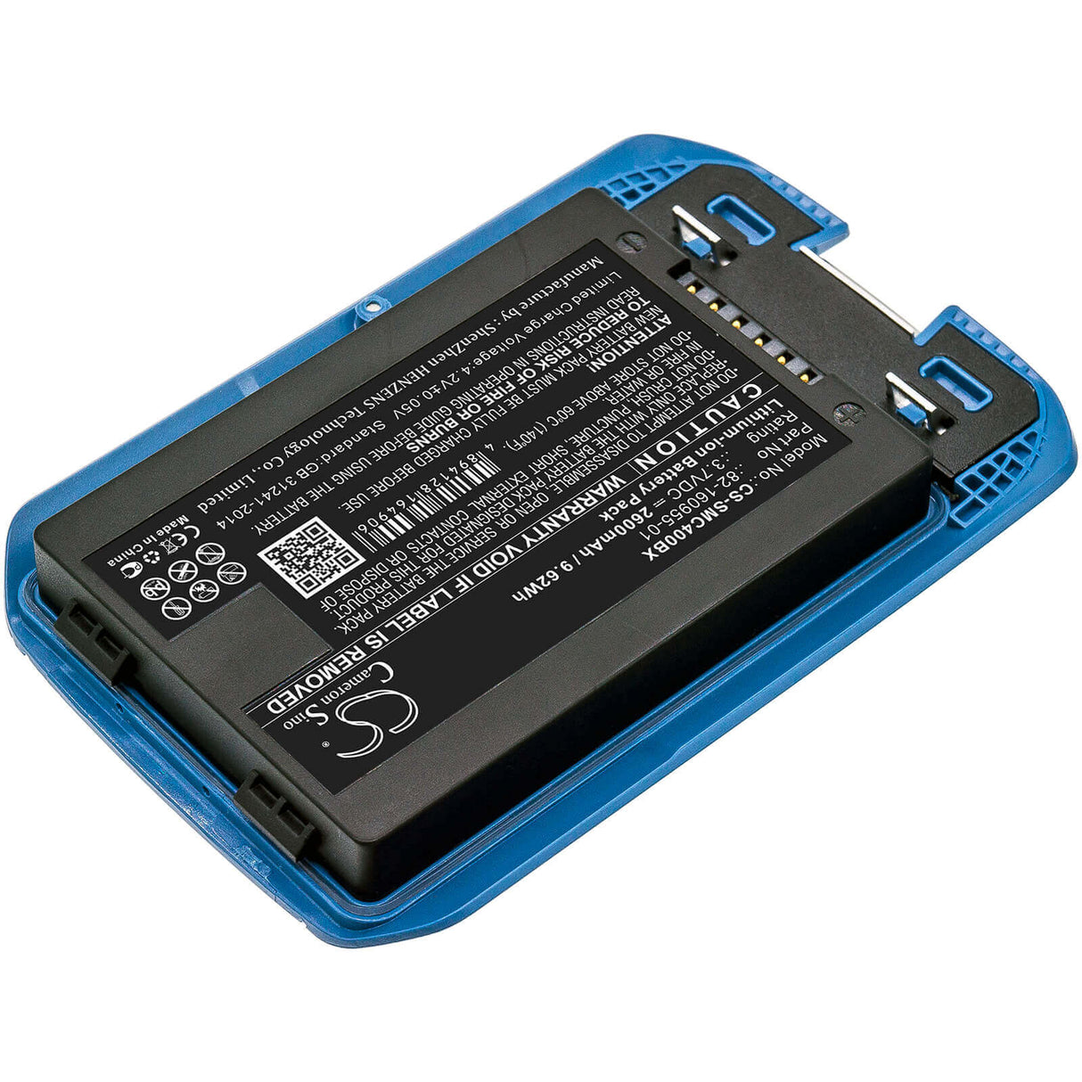 Barcode Scanner Battery For Motorola, Mc40, Mc40c, Mc40n0 3.7v, 2600mah - 9.62wh Barcode Scanner Cameron Sino Technology Limited