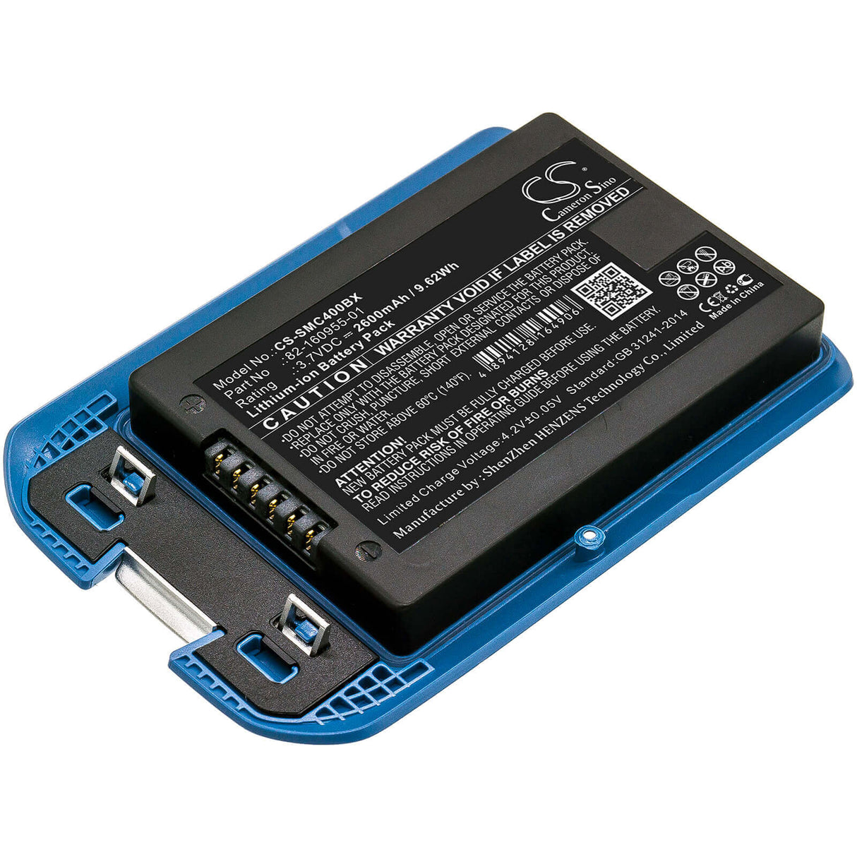 Barcode Scanner Battery For Motorola, Mc40, Mc40c, Mc40n0 3.7v, 2600mah - 9.62wh Barcode Scanner Cameron Sino Technology Limited