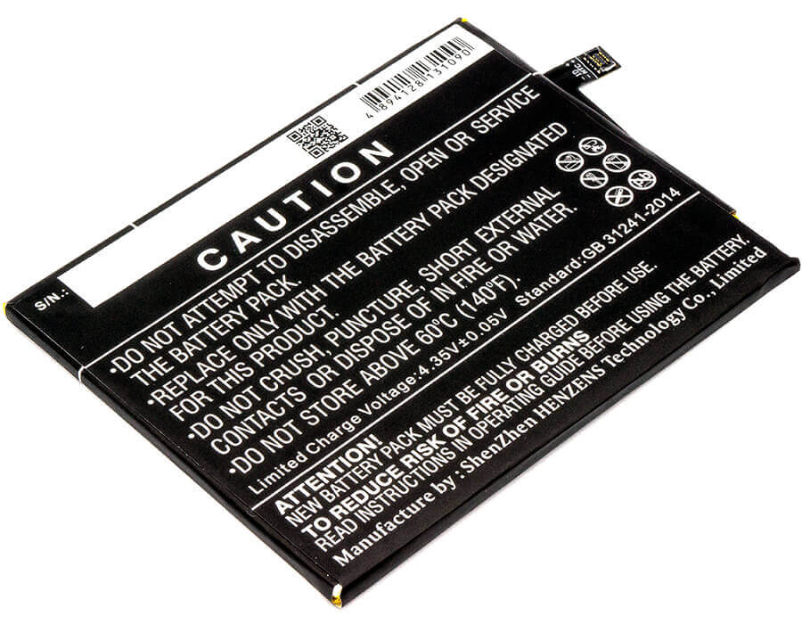 3.8V, Li-Polymer, 4850mAh, SmartPhone battery fits Motorola, He50, Moto E4 Plus, Moto E5 Plus, 18.43Wh Mobile, SmartPhone Cameron Sino Technology Limited (Smartphone)