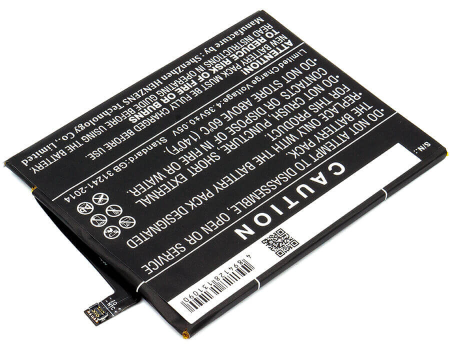3.8V, Li-Polymer, 4850mAh, SmartPhone battery fits Motorola, He50, Moto E4 Plus, Moto E5 Plus, 18.43Wh Mobile, SmartPhone Cameron Sino Technology Limited (Smartphone)