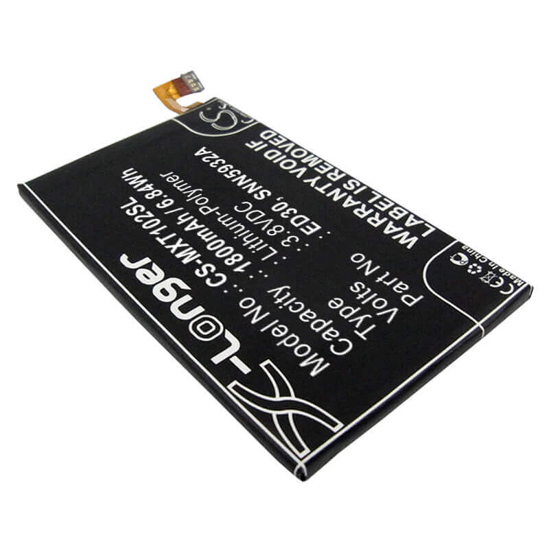 3.8V, Li-Polymer, 1800mAh, SmartPhone battery fits Motorola, Ed30, Moto G, Moto G 2nd, 6.84Wh Mobile, SmartPhone Cameron Sino Technology Limited (Smartphone)