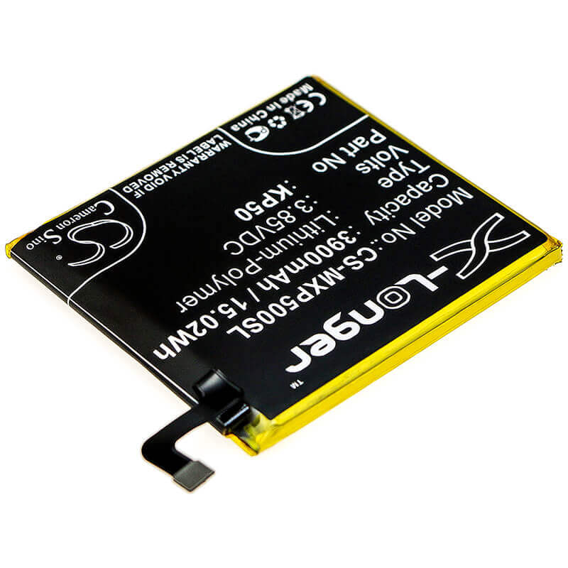 3.85V, Li-Polymer, 3900mAh, SmartPhone battery fits Motorola, Kp50, Moto One Zoom, Moto One Zoom Global, 15.02Wh Mobile, SmartPhone Cameron Sino Technology Limited (Smartphone)