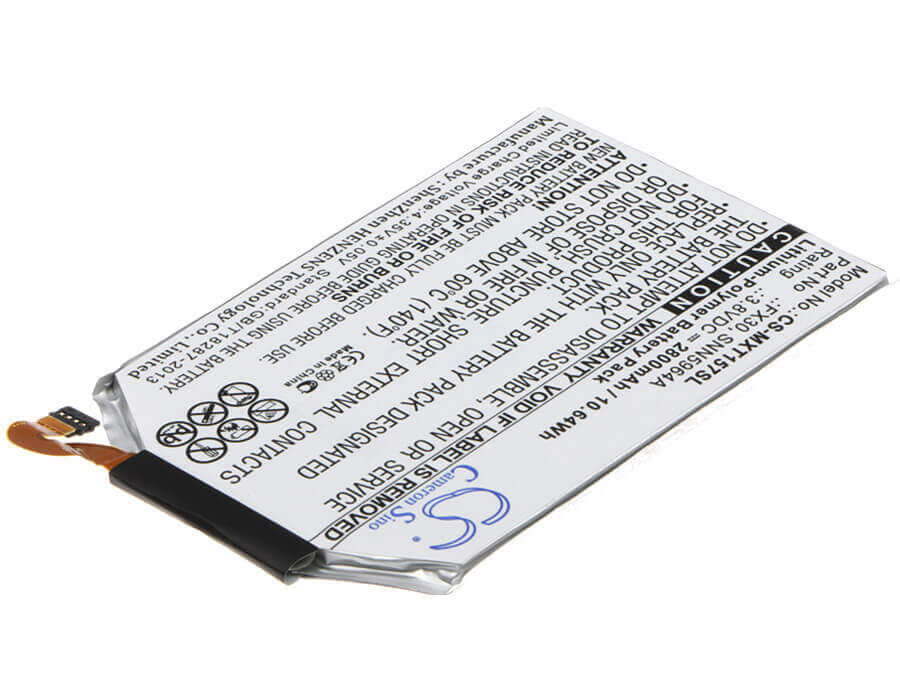 3.8V, Li-Polymer, 2800mAh, SmartPhone battery fits Motorola, Fx30, Moto X Pure Edition, Moto X Style, 10.64Wh Mobile, SmartPhone Cameron Sino Technology Limited (Smartphone)