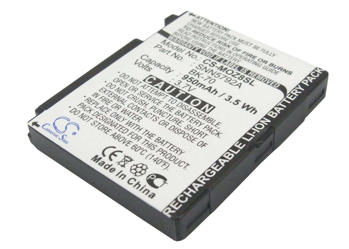 3.7V, Li-ion, 950mAh, batterie de smartphone compatible avec Motorola, T-mobile, Bk70, I335, I876, 3.52Wh Mobile, Smartphone Cameron Sino Technology Limited (Smartphone)