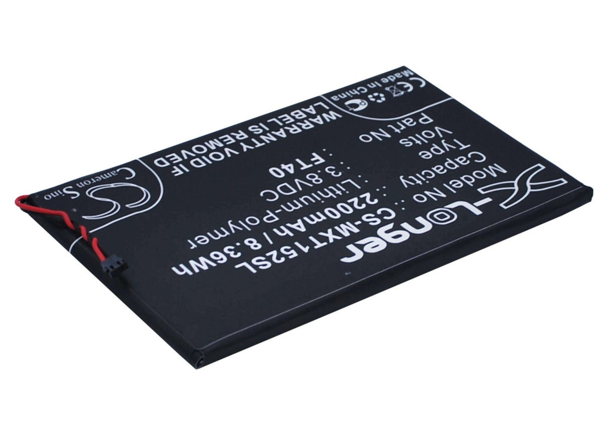 3,8V, Li-Polymer, 2200mAh, batterie de smartphone compatible avec Motorola, Et40, Motoe 2nd, Xt1077, 8,36Wh Mobile, Smartphone Cameron Sino Technology Limited (Smartphone)