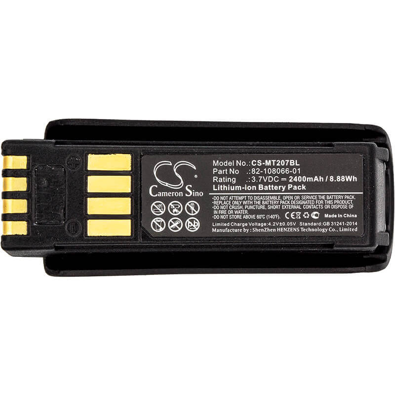 Battery For Motorola, Mt2000, Mt2070, Mt2090 3.7v, 2400mah - 8.88wh Barcode Scanner Cameron Sino Technology Limited (Suspended)