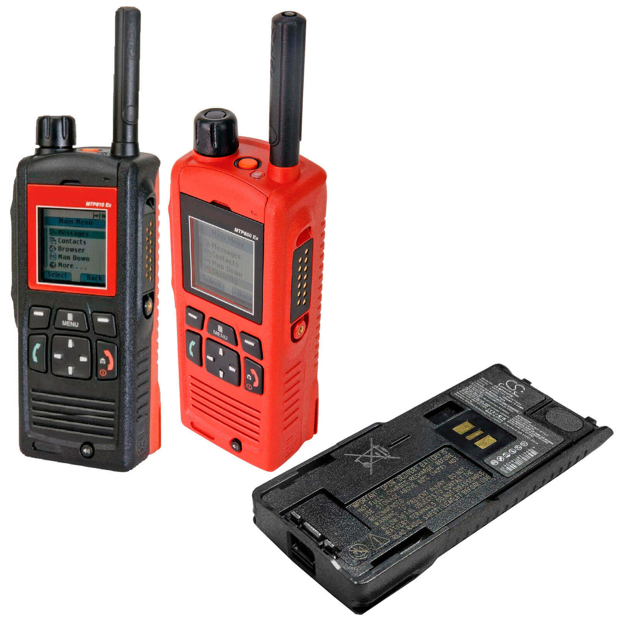 7.4V, Li-ion, 720mAh, Two-Way Radio battery fits Motorola, Nntn7383, Mtp810ex, Mtp850ex, 5.33Wh Two-Way Radio Cameron Sino Technology Limited