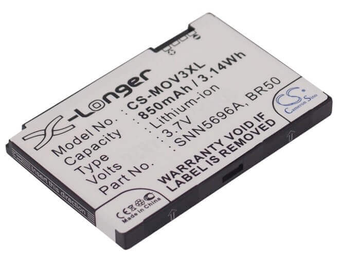Battery For Motorola Pebl U6, Razr V3, Razr V3c 3.7v, 850mah - 3.15wh Batteries for Electronics Cameron Sino Technology Limited (Suspended)