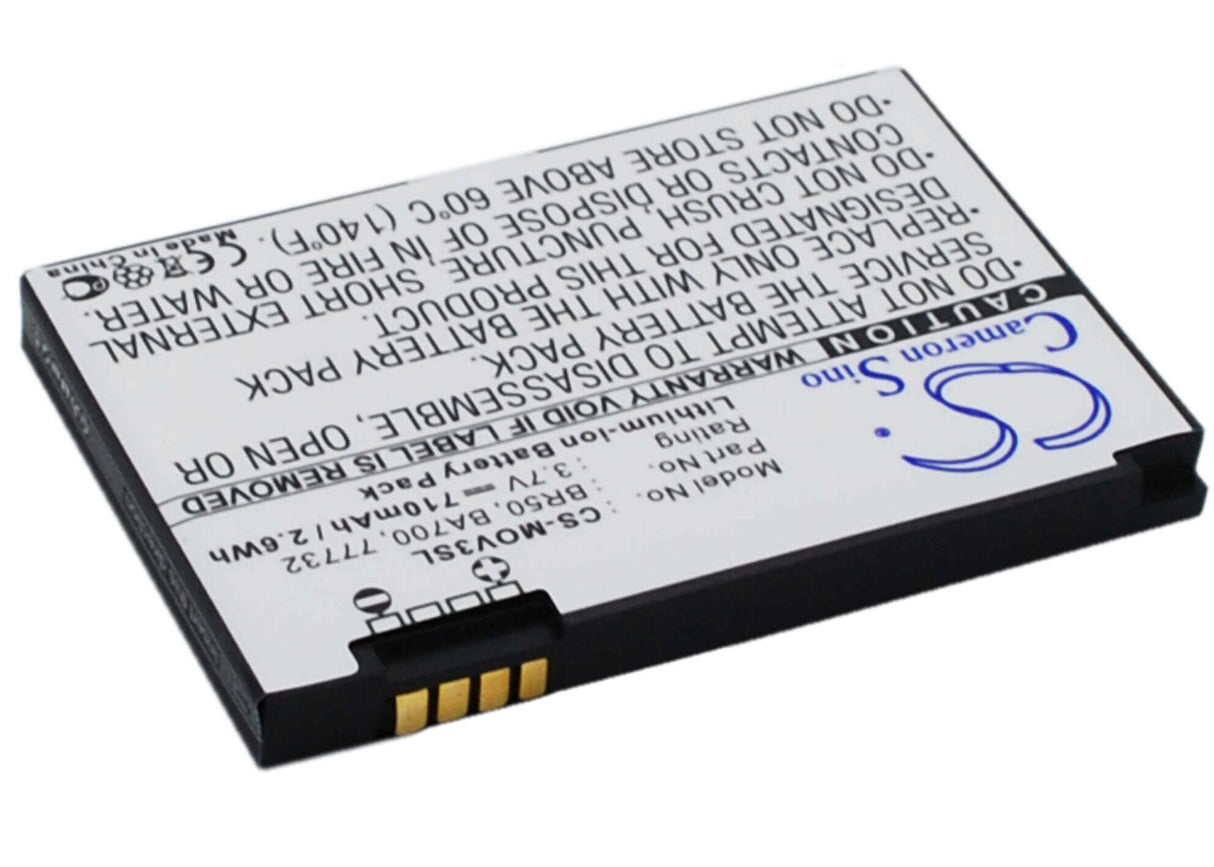 3.7V, Li-ion, 710mAh, SmartPhone battery fits Motorola, 22320, Flip P, Lifestyle 285, 2.63Wh Mobile, SmartPhone Cameron Sino Technology Limited (Smartphone)