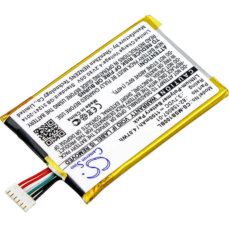 Barcode Scanner Battery For Motorola, Sb1, Sb1b-se11a0ww, Sb1-hc 3.7v, 1100mah - 25.16wh Barcode Scanner Cameron Sino Technology Limited