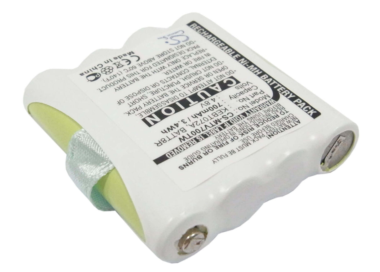 4.8V, Ni-MH, 700mAh, Two-Way Radio battery fits Motorola, Bnh-370, M370h1a, Sx700r, 3.36Wh Two-Way Radio Cameron Sino Technology Limited