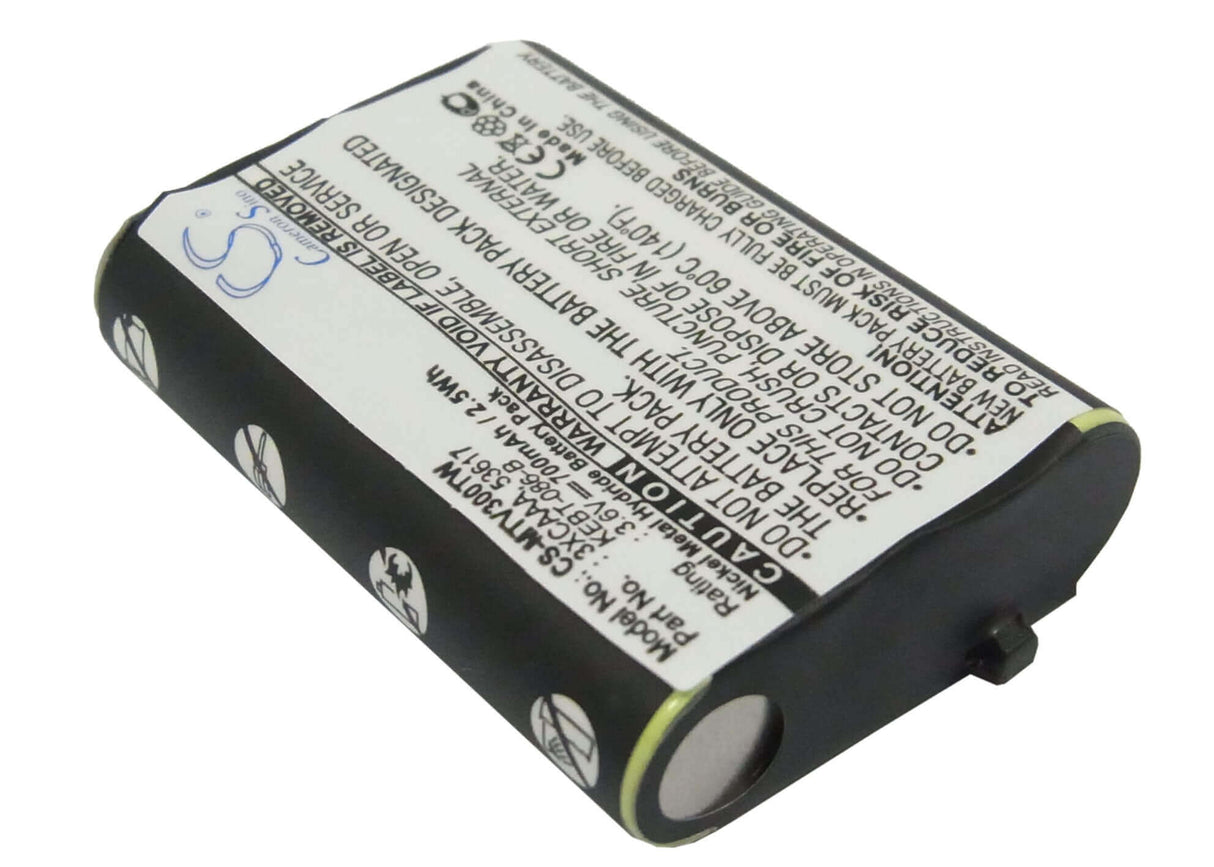 3.6V, Ni-MH, 700mAh, Two-Way Radio battery fits Motorola, 3xcaaa, Fv300, Fv500, 2.52Wh Two-Way Radio Cameron Sino Technology Limited