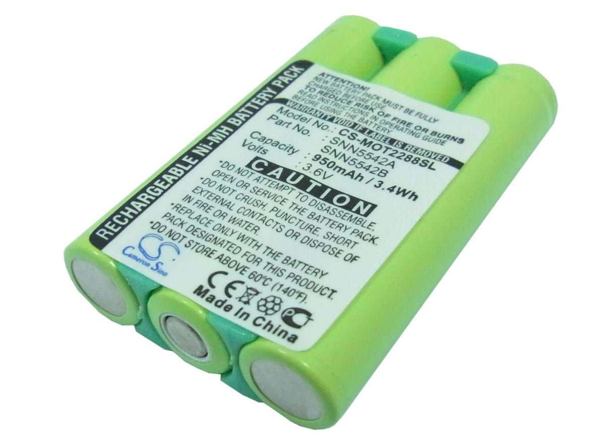 3,6V, Ni-MH, 800mAh, batterie de smartphone compatible avec Motorola, Snn5542a, 2297, M2090, 2,88Wh Mobile, Smartphone Cameron Sino Technology Limited (Smartphone)