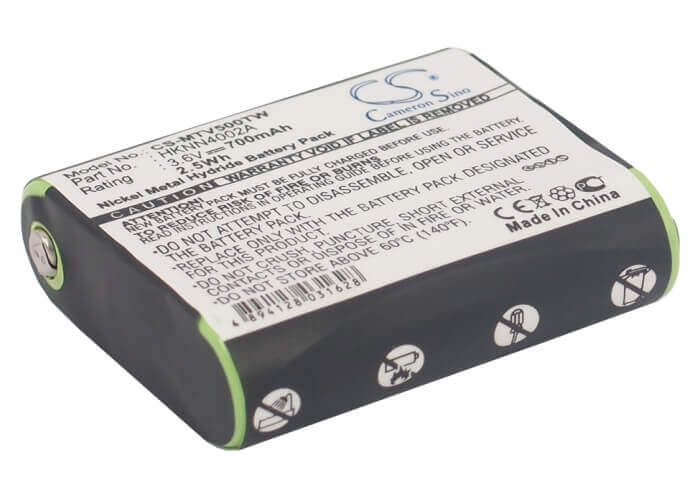 3.6V, Ni-MH, 700mAh, Two-Way Radio battery fits Motorola, 1532, Em1000, Em1000r, 2.52Wh Two-Way Radio Cameron Sino Technology Limited