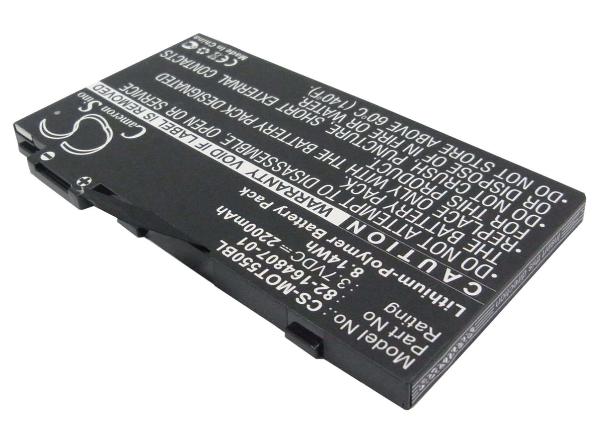 Batterie de scanner de code-barres pour Motorola Tc55, Es85, Es85xx 3.7v, 2200mah - 8.14wh Scanner de code-barres Cameron Sino Technology Limited