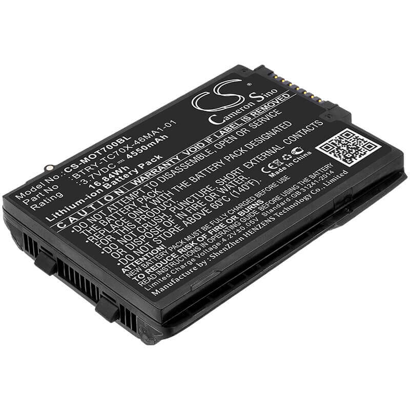 Motorola TC70 TC75 TC77 Battery Replacement 4550mAh Li-ion Barcode Scanner Cameron Sino Technology Limited