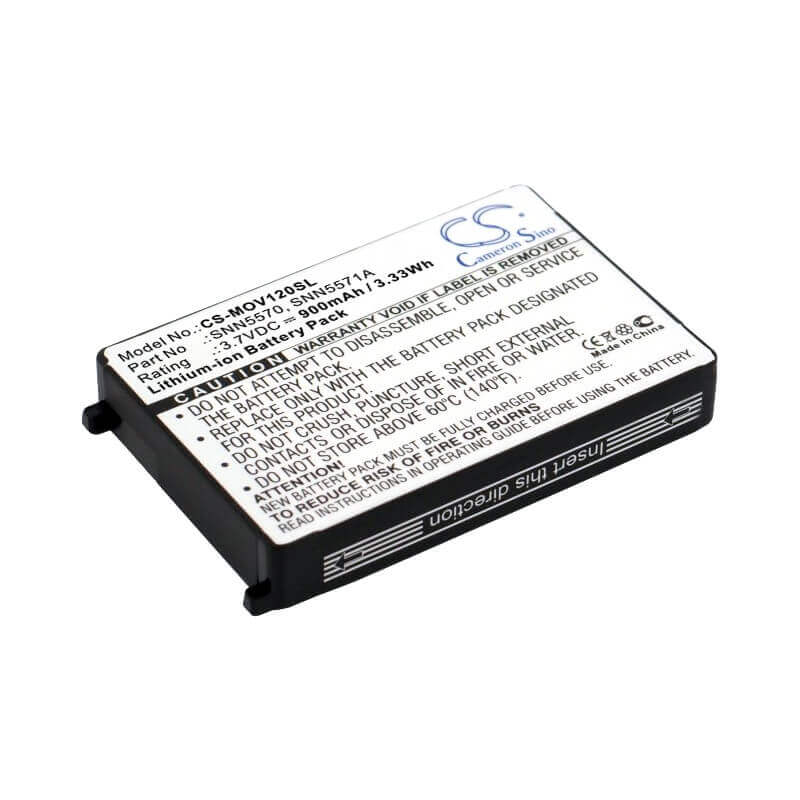 3.7V, Li-ion, 900mAh, SmartPhone battery fits Motorola, Snn5570, V120, V120c, 3.33Wh Mobile, SmartPhone Cameron Sino Technology Limited (Smartphone)