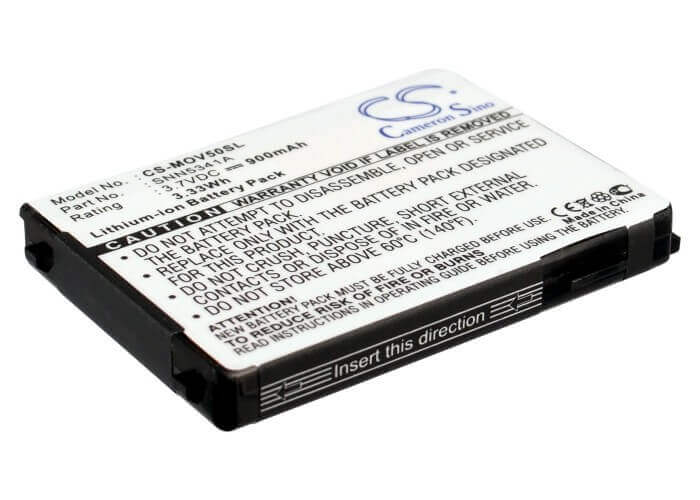 3.7V, Li-ion, 900mAh, SmartPhone battery fits Motorola, Aann4010a, 2088, 3620, 3.33Wh Mobile, SmartPhone Cameron Sino Technology Limited (Smartphone)