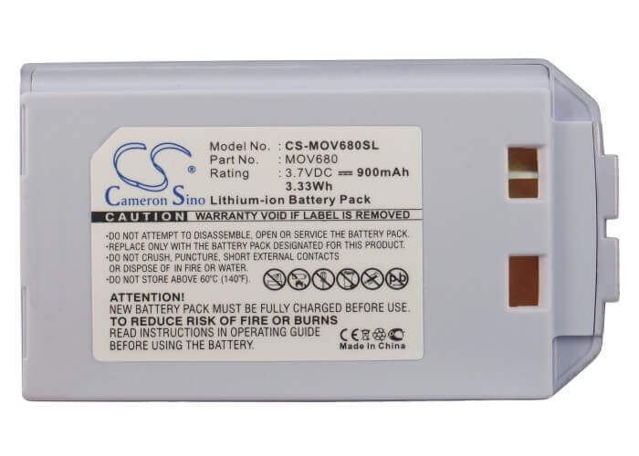 Battery For Motorola V680, V2680 3.7v, 900mah - 3.33wh Batteries for Electronics Cameron Sino Technology Limited (Suspended)
