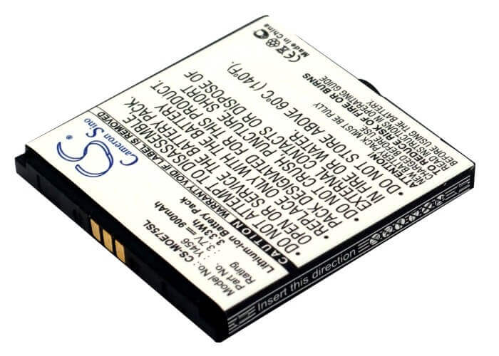 3.7V, Li-ion, 900mAh, SmartPhone battery fits Motorola, Yl456, Ve75, 3.33Wh Mobile, SmartPhone Cameron Sino Technology Limited (Suspended)