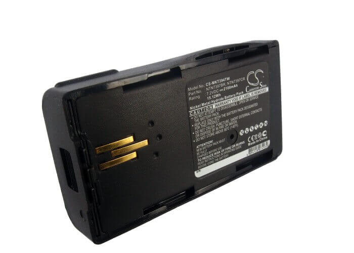 7.2V, Ni-MH, 2100mAh, Two-Way Radio battery fits Motorola, Ntn7394, Visar, 15.12Wh Two-Way Radio Cameron Sino Technology Limited