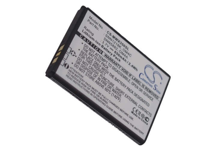 3.7V, Li-ion, 650mAh, SmartPhone battery fits Motorola, Om4a, Ex210, Ex211, 2.41Wh Mobile, SmartPhone Cameron Sino Technology Limited (Smartphone)
