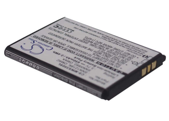 3.7V, Li-ion, 650mAh, SmartPhone battery fits Motorola, Om4a, Ex210, Ex211, 2.41Wh Mobile, SmartPhone Cameron Sino Technology Limited (Smartphone)