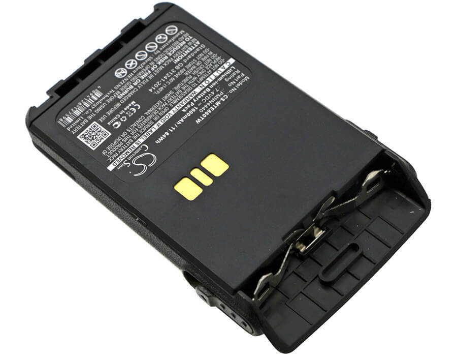 7.4V, Li-ion, 1600mAh, Two-Way Radio battery fits Motorola, Pmnn4440, Dp3000e, Dp3441, 11.84Wh Two-Way Radio Cameron Sino Technology Limited