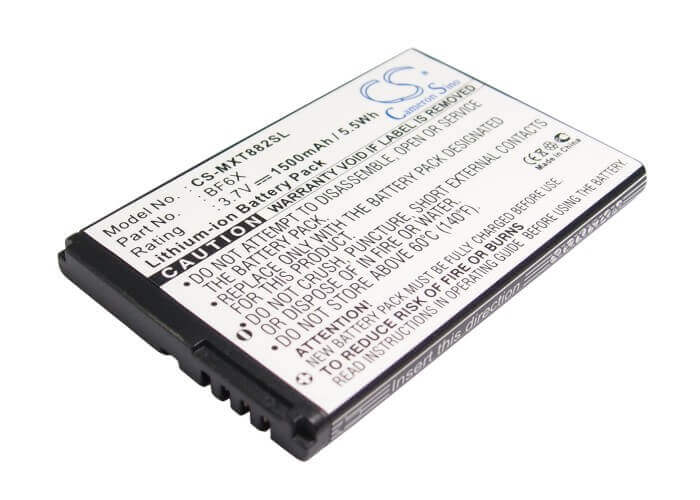 3.7V, Li-ion, 1500mAh, SmartPhone battery fits Motorola, Bf6x, Domino +, Droid 3, 5.55Wh Mobile, SmartPhone Cameron Sino Technology Limited (Smartphone)
