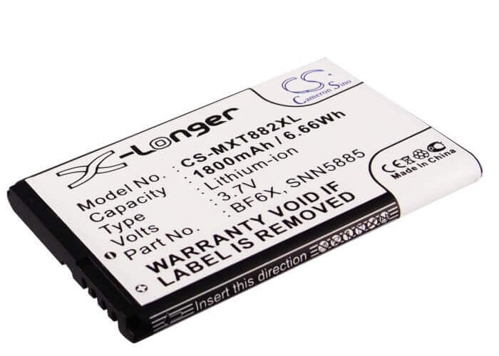 3.7V, Li-ion, 1800mAh, SmartPhone battery fits Motorola, Bf6x, Domino +, Droid 3, 6.66Wh Mobile, SmartPhone Cameron Sino Technology Limited (Smartphone)