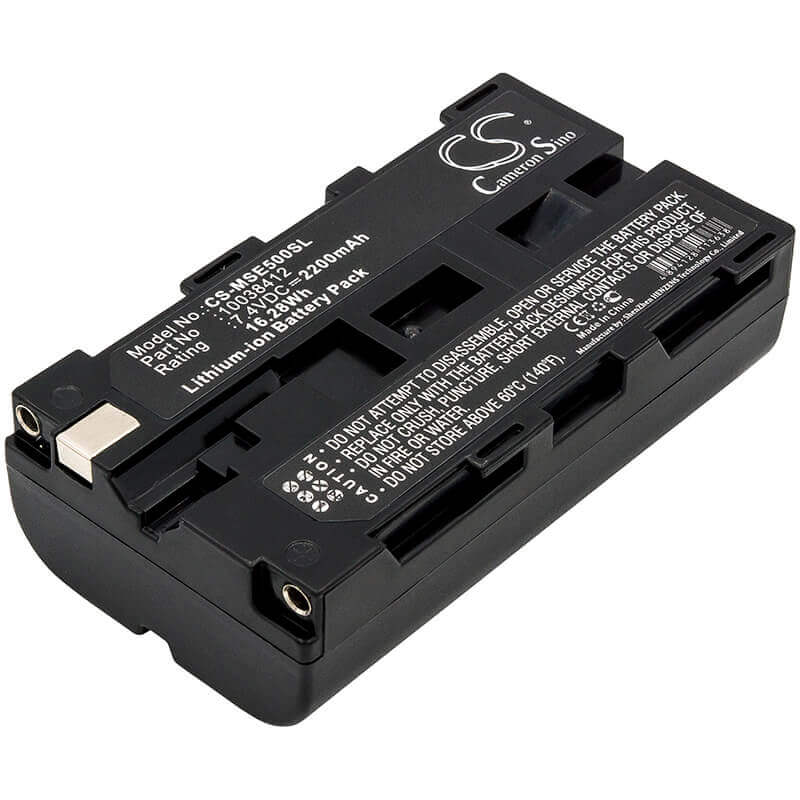 Batterie de caméra thermique pour Msa Evolution 5000, Evolution 5200 7.4v, 2200mah - 16.28wh Caméra thermique Cameron Sino Technology Limited
