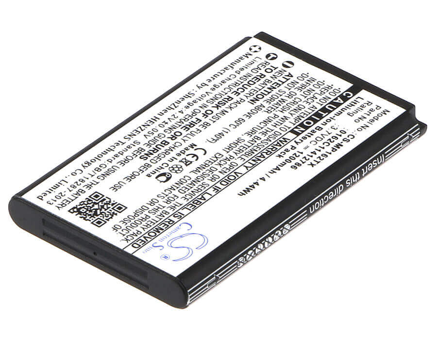 3.7V, Li-ion, 1200mAh, Remote Control battery fits Rii, Mx Pro, Mx Pro Tv-box, 4.44Wh Remote Control Cameron Sino Technology Limited