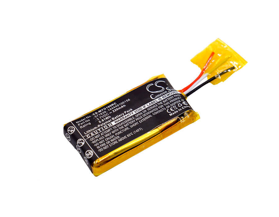 3.7V, Li-Polymer, 220mAh, Remote Control battery fits Myo, Gesture Control Armband, 0.81Wh Remote Control Cameron Sino Technology Limited