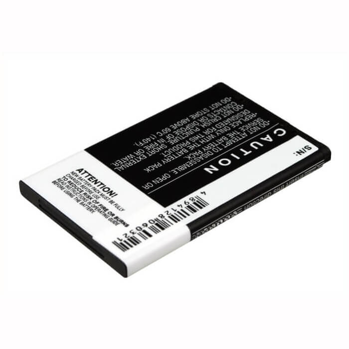 3,7V, Li-ion, 900mAh, batterie de console de jeu compatible avec Aligator, Kddi, Utec, Explay, Sagem, Vex, 189950240, A310, A340, 3,33Wh Console de jeu Cameron Sino Technology Limited