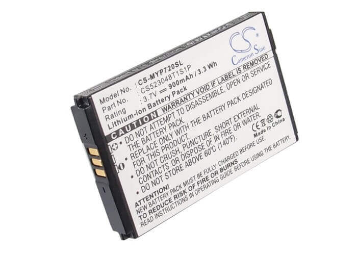 Batterie de smartphone 3,7V, Li-ion, 900mAh, compatible avec Myphone, Cs523048t1s1p, 7230, 3,33Wh Mobile, SmartPhone Cameron Sino Technology Limited (Suspendu)