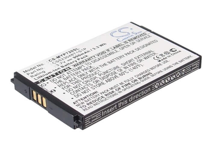 Batterie de smartphone 3,7V, Li-ion, 900mAh, compatible avec Myphone, Cs523048t1s1p, 7230, 3,33Wh Mobile, SmartPhone Cameron Sino Technology Limited (Suspendu)