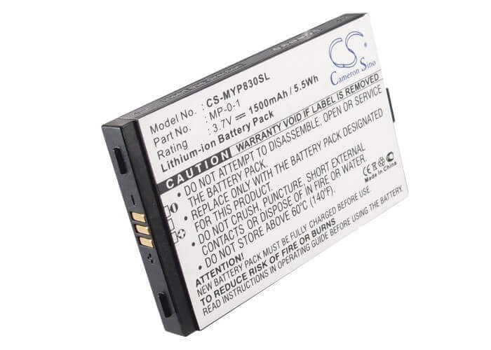 3.7V, Li-ion, 1500mAh, SmartPhone battery fits Myphone, Mp-0-1, 8830, 8830 Tv, 5.55Wh Mobile, SmartPhone Cameron Sino Technology Limited (Smartphone)