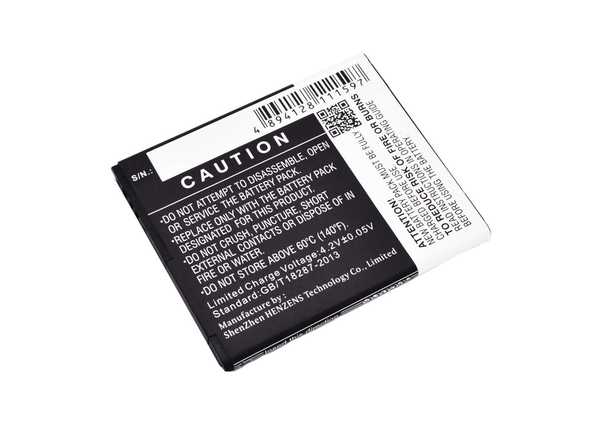 3.7V, Li-ion, 1800mAh, SmartPhone battery fits Myphone, Bm-01, Fun 2, Next-s, 6.66Wh Mobile, SmartPhone Cameron Sino Technology Limited (Smartphone)