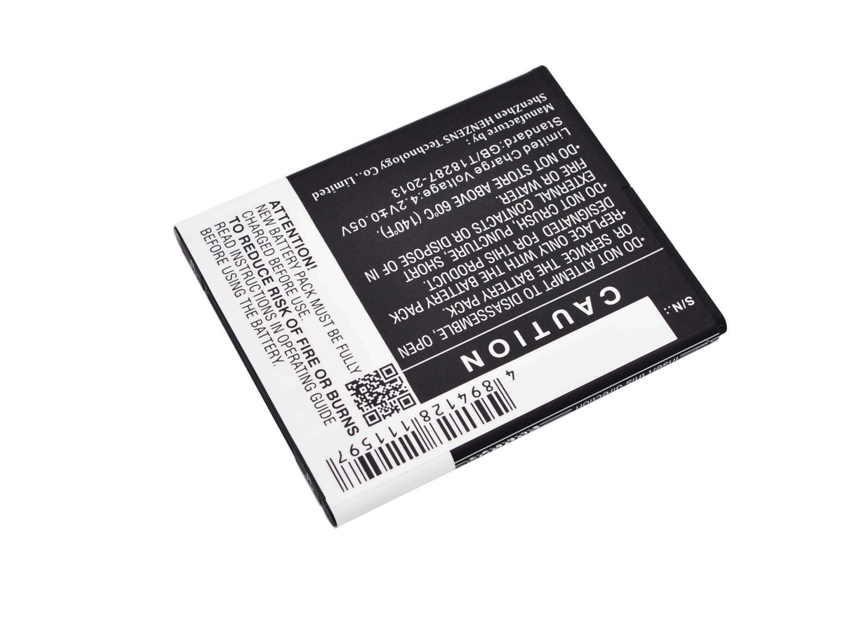 3.7V, Li-ion, 1800mAh, SmartPhone battery fits Myphone, Bm-01, Fun 2, Next-s, 6.66Wh Mobile, SmartPhone Cameron Sino Technology Limited (Smartphone)