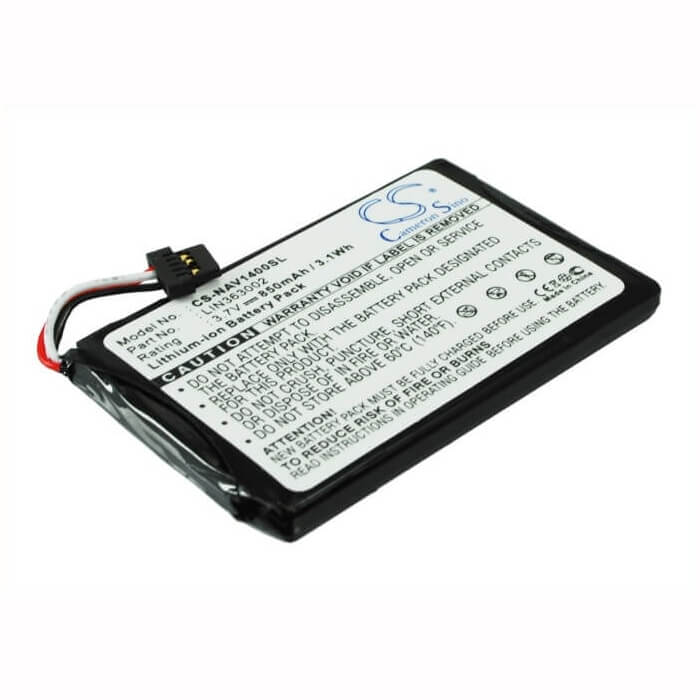 3,7V, Li-ion, 850mAh, batterie GPS compatible avec Navigon, Lin363002, 1400, 1410, 3,15Wh GPS, Navigator Cameron Sino Technology Limited