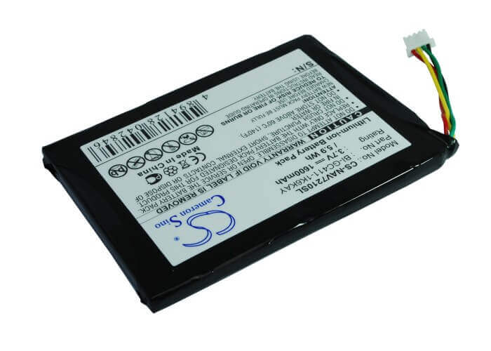 3,7V, Li-ion, 1600mAh, batterie GPS compatible Navigon, Bi-gc411-1k6kay, 7210, 7310, 5,92Wh GPS, Navigator Cameron Sino Technology Limited