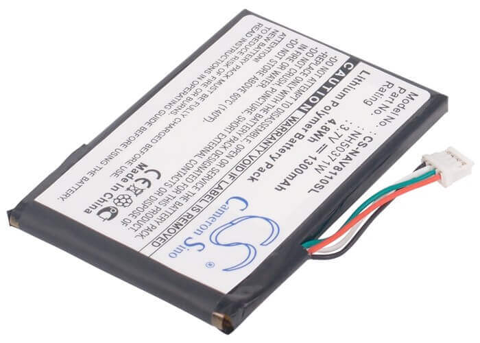 3,7V, Li-Polymer, 1300mAh, batterie GPS compatible Navigon, 761nh50371w, 8110, 81xx, 4,81Wh GPS, Navigator Cameron Sino Technology Limited