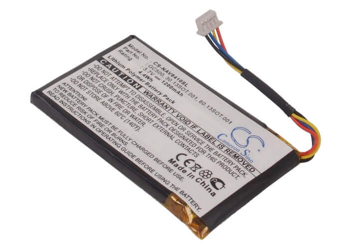 3,7V, Li-Polymer, 1200mAh, batterie GPS compatible Navigon, 30.13sot.001, 8410, 4,44Wh GPS, Navigator Cameron Sino Technology Limited