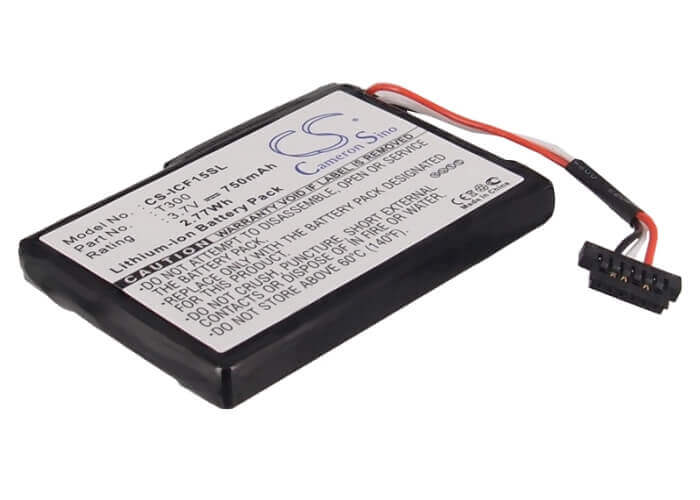 3.7V, Li-ion, 750mAh, batterie GPS compatible avec Navman, T300, F15, S45, 2.78Wh GPS, Navigator Cameron Sino Technology Limited