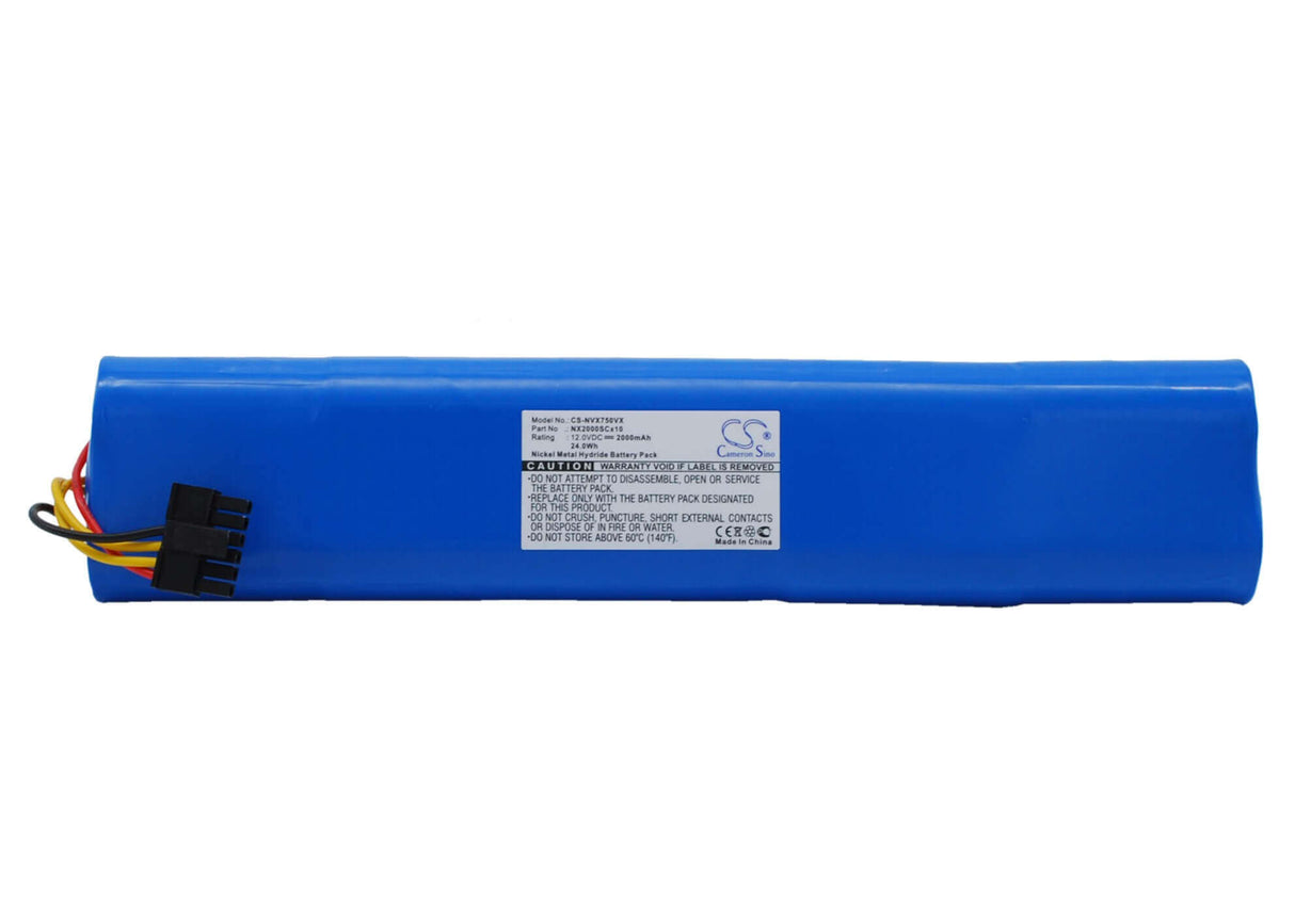 12.0V, Ni-MH, 2000mAh, Vacuum battery fits Neato, Botvac 70e, Botvac 75, Botvac 80, 24.00Wh Vacuum Cameron Sino Technology Limited