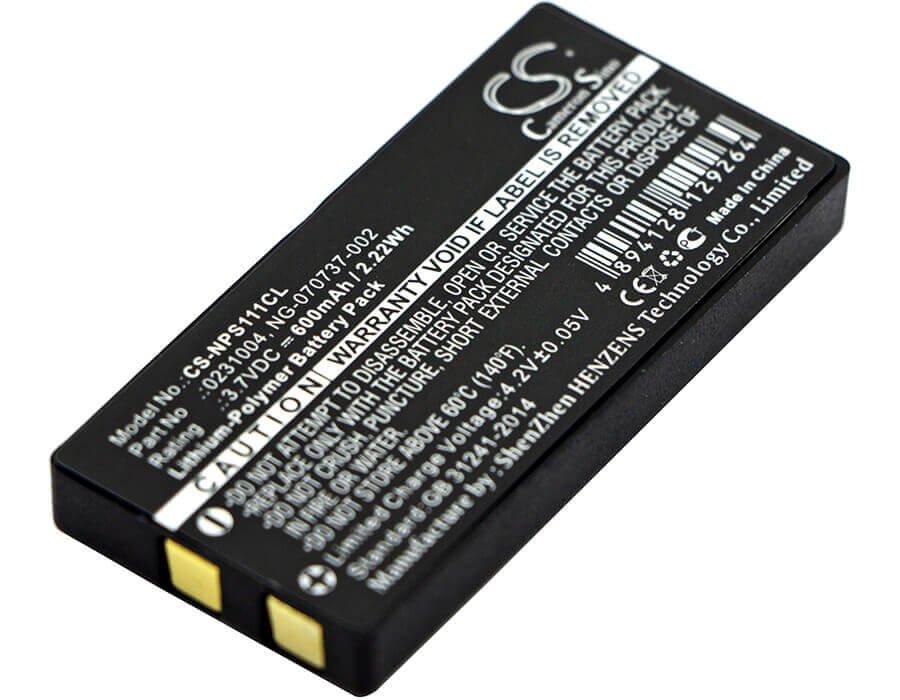 3.7V, Li-Polymer, 600mAh, batterie de téléphone sans fil convient à Nec, 231004, Dterm, Ps111, 2.22Wh Téléphone sans fil Cameron Sino Technology Limited (Téléphone sans fil)