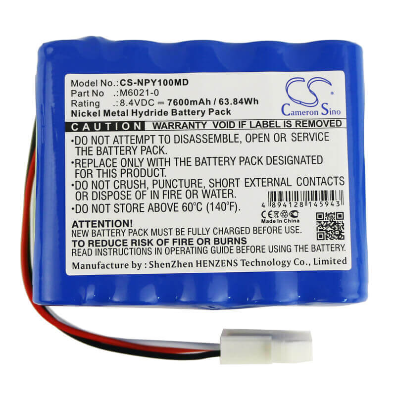 Battery For Nellcor Puritan Bennett, Mediana Ym 5500, Mediana Ym1000 8.4v, 7600mah - 63.84wh Medical Cameron Sino Technology Limited (Medical)