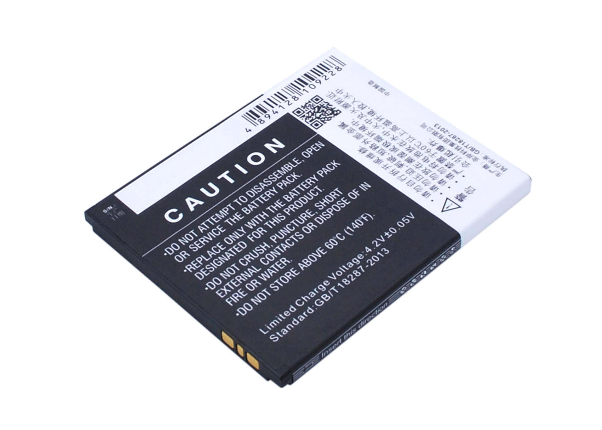 3.7V, Li-Polymer, 1800mAh, SmartPhone battery fits Neo, Thlv12, Mc-v12, V12, 6.66Wh Mobile, SmartPhone Cameron Sino Technology Limited (Smartphone)