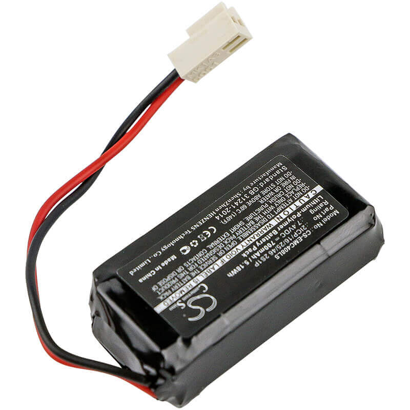 7,4V, Li-Polymère, 700mAh, batterie d'éclairage d'urgence compatible avec Suunaviidaga, Neptolux, Evakuatsioonivalgust, 5,18Wh Éclairage d'urgence Cameron Sino Technology Limited
